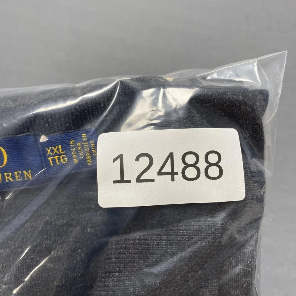 Polo Ralph Lauren Polo Shirt Mens 2XL‎ Gray Classic Fit 100% Cotton Jersey